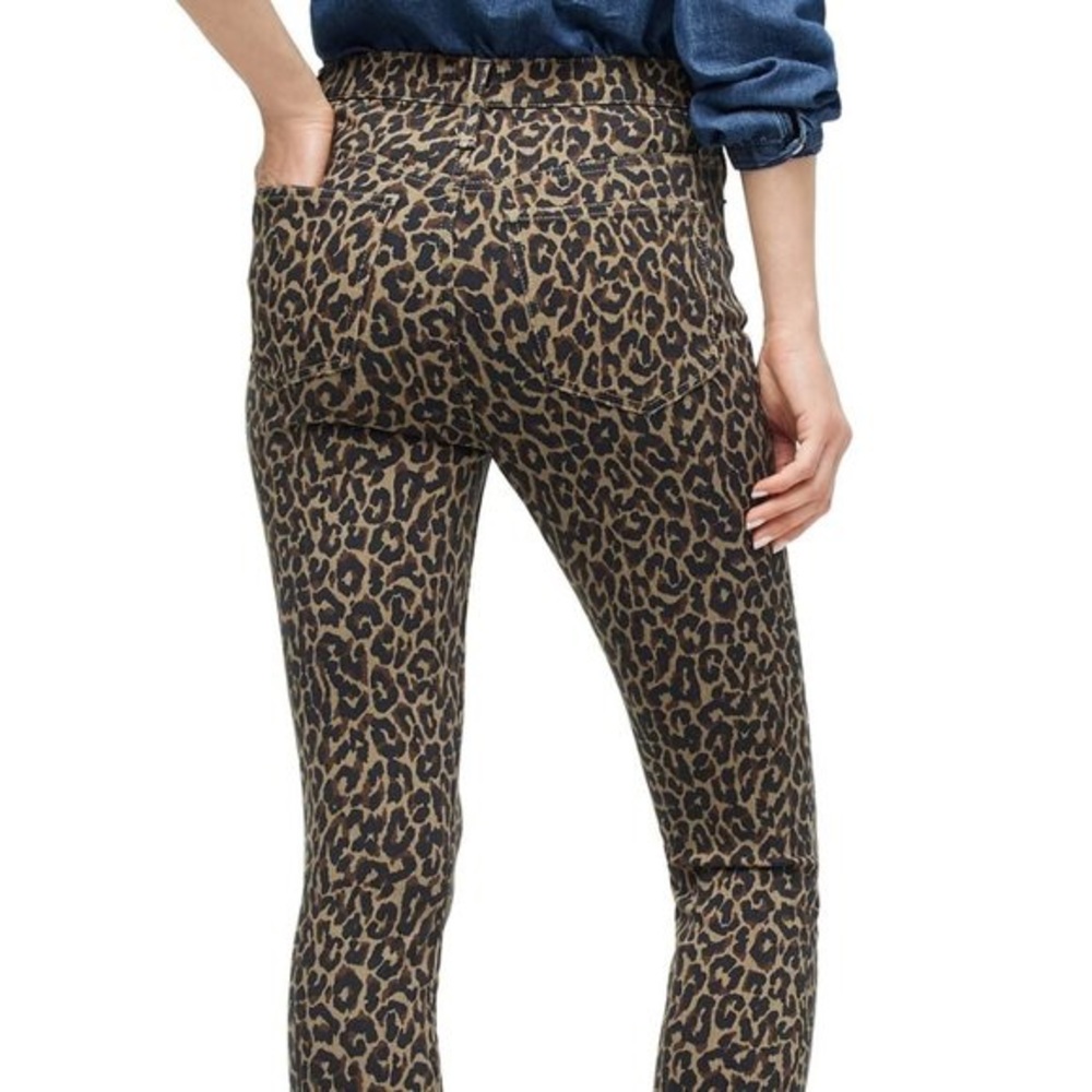 J Crew leopard print jeans size 29